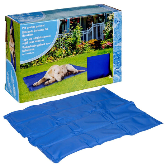 Pet Self Cooling Gel Mat Summer Heat Dog Cat Relaxing 50 X 40Cm Portable Bed