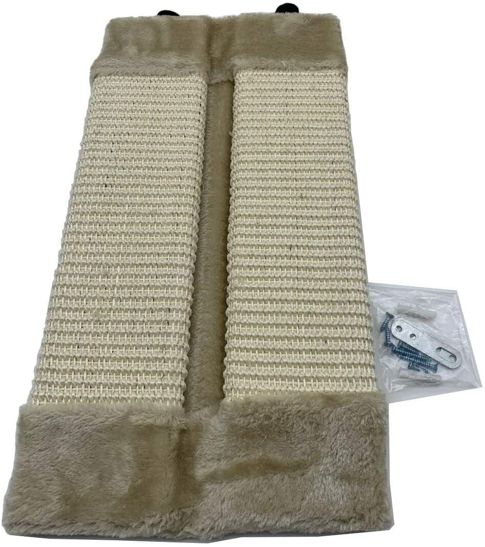 CORNER SISAL WALL SCRATCHER PET KITTEN CATS HANGING CAT SCRATCHING POST BOARD