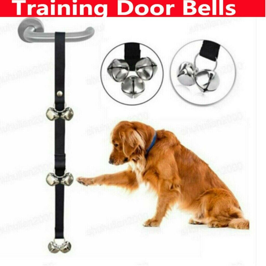 Dog Door Bells for Potty Puppy Training/Door Knob/Go outside Housetraining