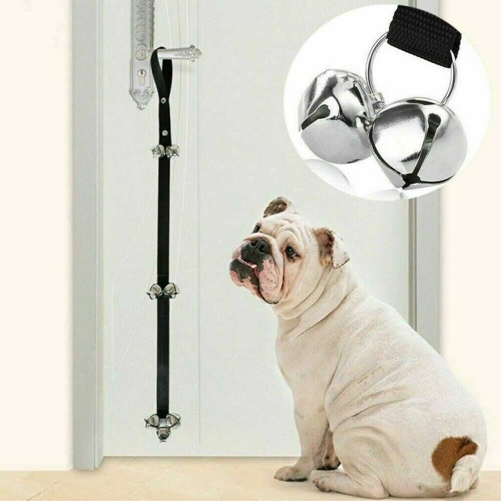 Dog Door Bells for Potty Puppy Training/Door Knob/Go outside Housetraining
