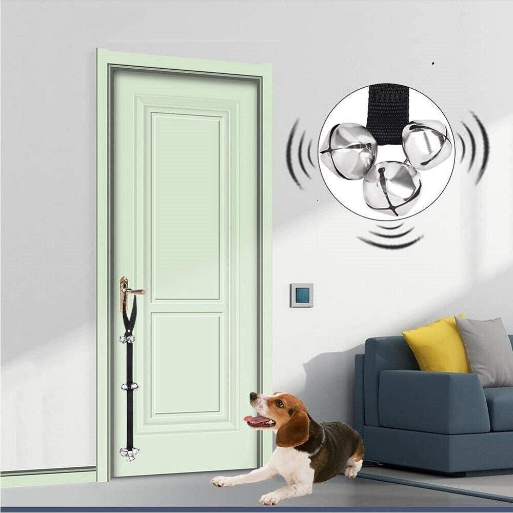 Dog Door Bells for Potty Puppy Training/Door Knob/Go outside Housetraining