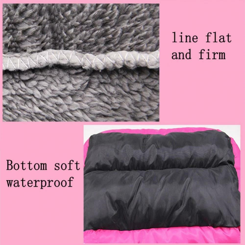 Dog Bed Cat Beds Soft Washable Fleece Puppy Cushion Warm Pet Basket Large Dog