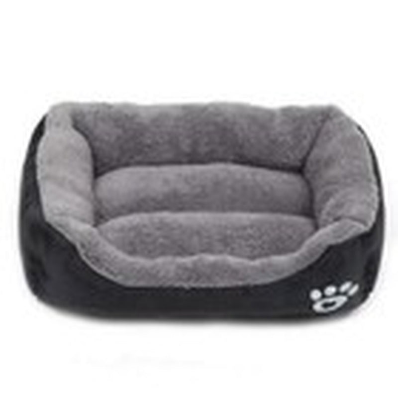Dog Bed Cat Beds Soft Washable Fleece Puppy Cushion Warm Pet Basket Large Dog