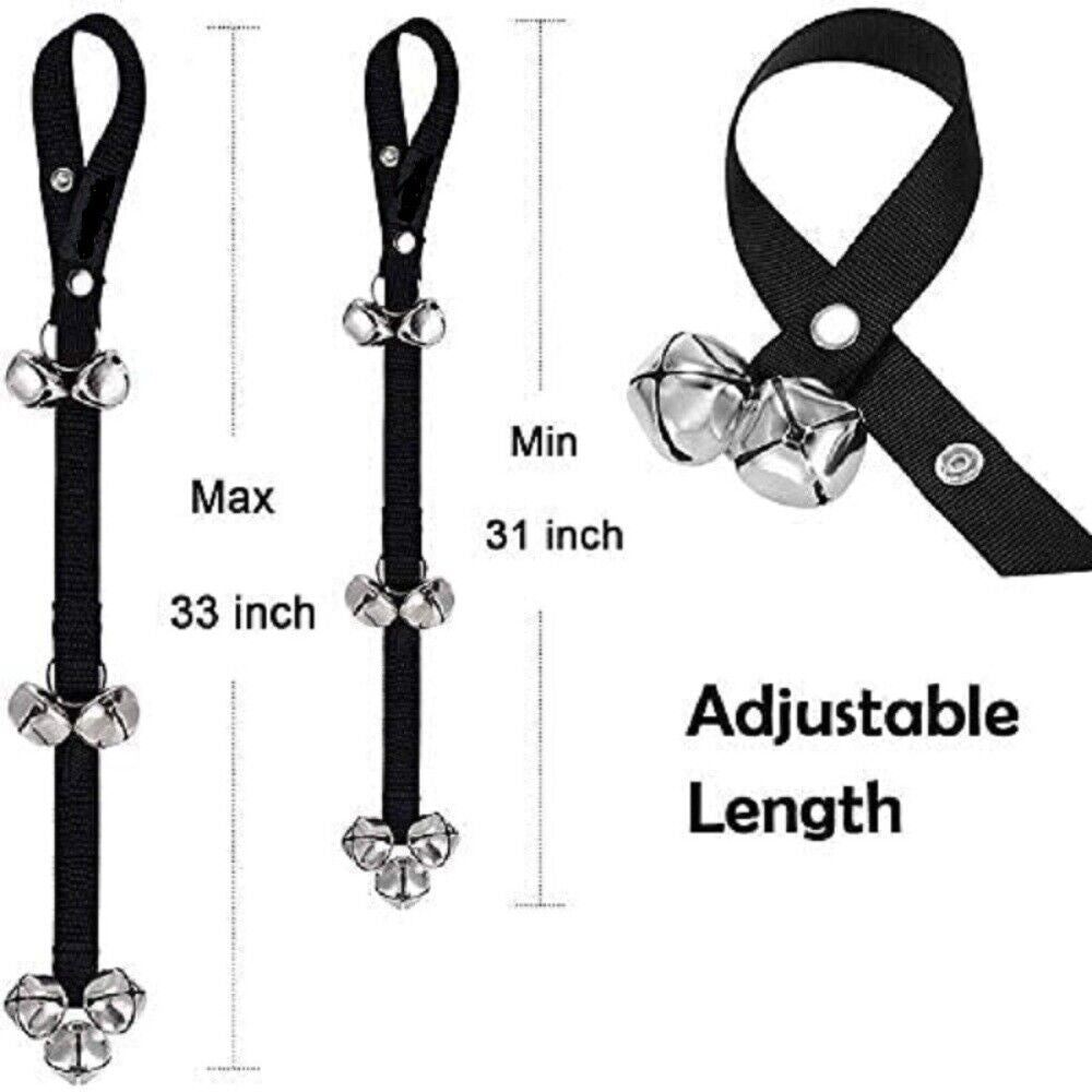 Dog Door Bells for Potty Puppy Training/Door Knob/Go outside Housetraining