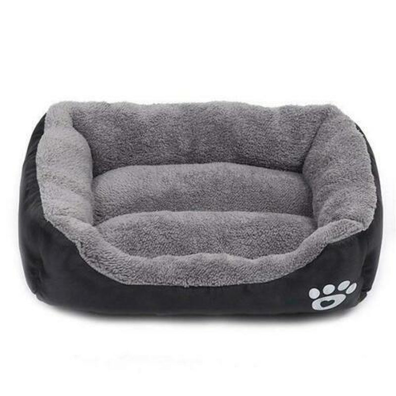 Dog Bed Cat Beds Soft Washable Fleece Puppy Cushion Warm Pet Basket Large Dog