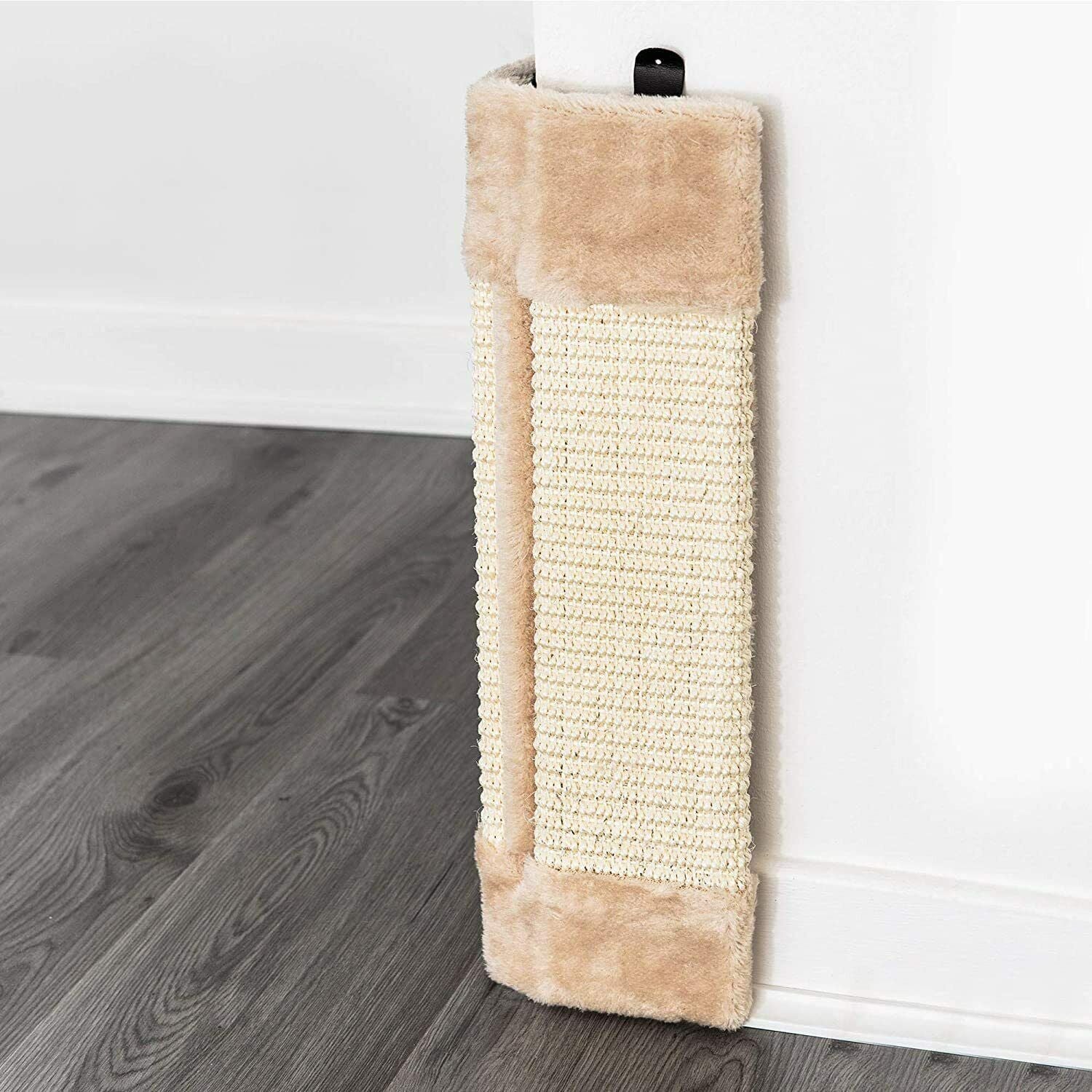 CORNER SISAL WALL SCRATCHER PET KITTEN CATS HANGING CAT SCRATCHING POST BOARD