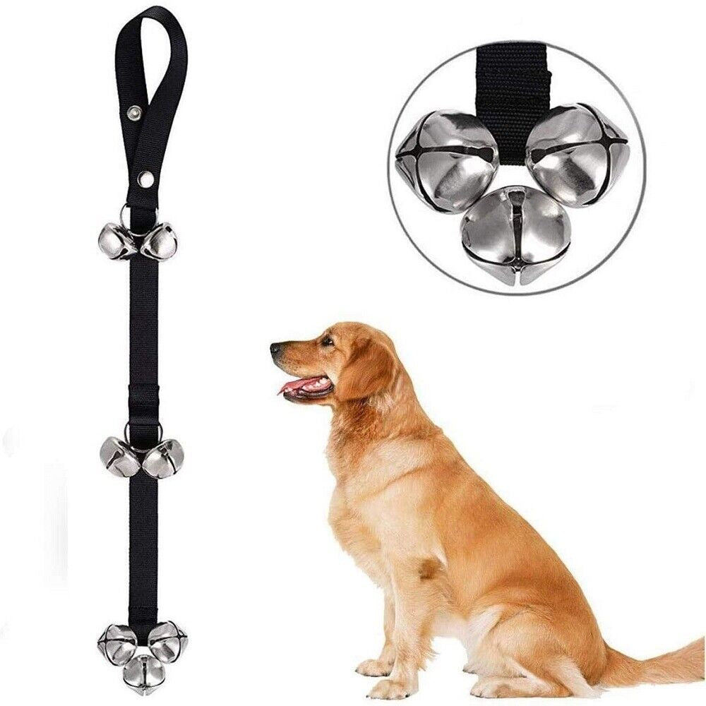 Dog Door Bells for Potty Puppy Training/Door Knob/Go outside Housetraining