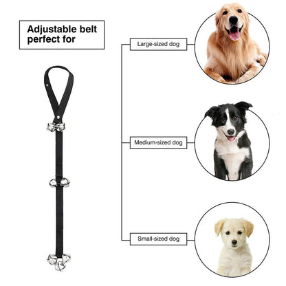 Dog Door Bells for Potty Puppy Training/Door Knob/Go outside Housetraining
