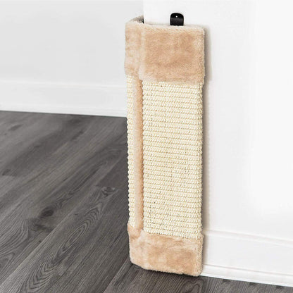 CORNER SISAL WALL SCRATCHER PET KITTEN CATS HANGING CAT SCRATCHING POST BOARD